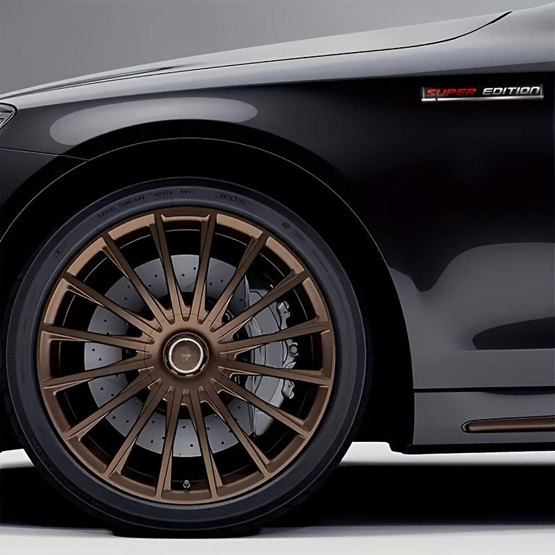 2 pezzi Super Edition Adesivo Emblema Distintivo Decalcomania Edizione Limitata per Auto Camion Sostituzione per Veicolo Universale SUV Moto Bicicletta Ac