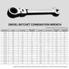 Activități multifuncționale Set chei cu clichet 180 de grade Chei flexibile cu cap deschis Unelte de mână pentru reparații auto Cheie combinată