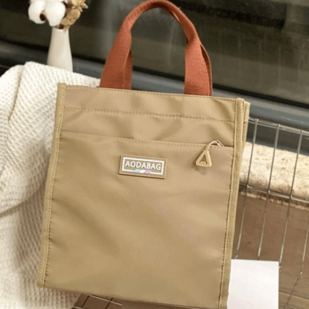 Wasserdichte Camping-Handtasche Nylon Studenten-Schultasche Einfache Kühl-Lunchtasche Outdoor