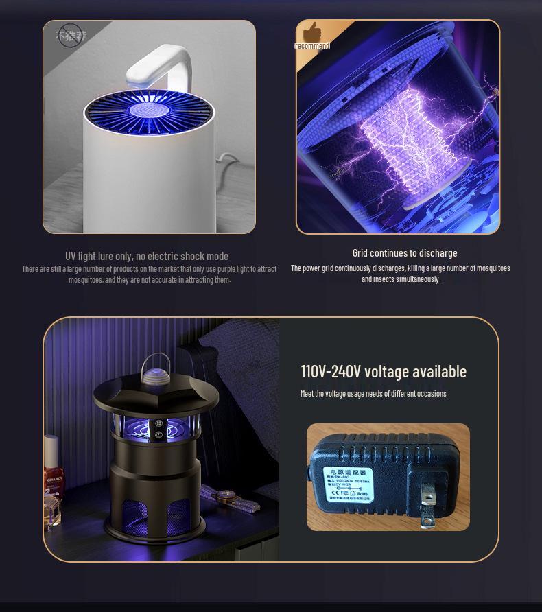 KuaJing 2026 Outdoor Mosquito Killer Lamp - Powerful Electric Mosquito & Insect Repellent for Household Use