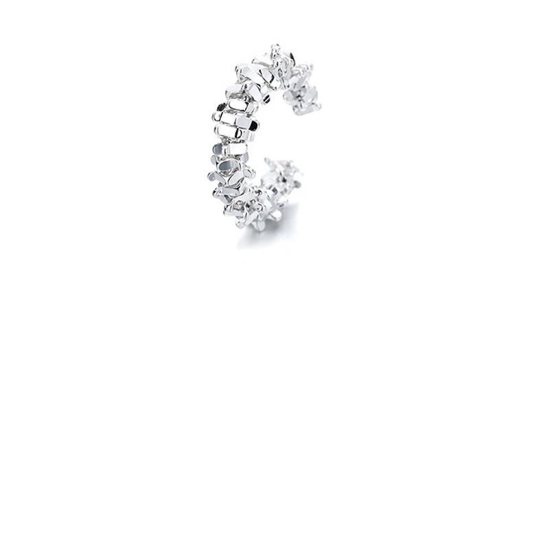 1 pcs Charming Line Zircon Clip On Earrings Ear Cuff Without Piercing Earrings Jewelry