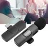 Wireless Lavalier Microphone Bluetooth Mini Lavalier Lapel Mic for Recording Live Stream Vlog