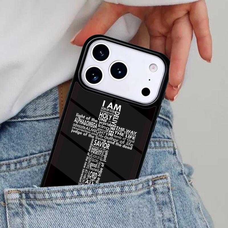 Christianity Lord Prayer Phone Case for iPhone 16e 15 14 13 12 17 Pro Max Plus Air 17pro Cover Coque