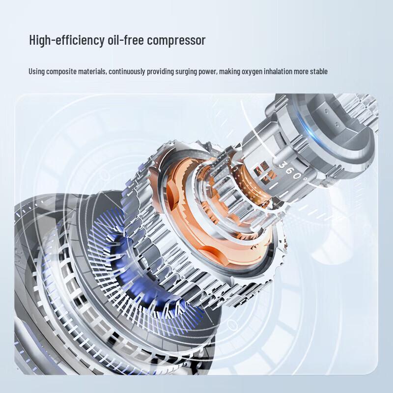 Yuwell 10L Smart Home Oxygen Concentrator with Nebulizer