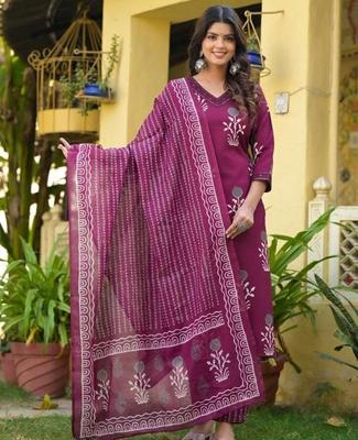 Indian Women Viscose Rayon Kurta Pant Dupatta Set Party Wear Bollywood Kurti Salwar Suit Dress