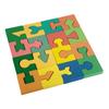 Shape Matching Children Wooden Puzzle Assembly Kids Educational Toys Logical Thinking and Spatial Training.