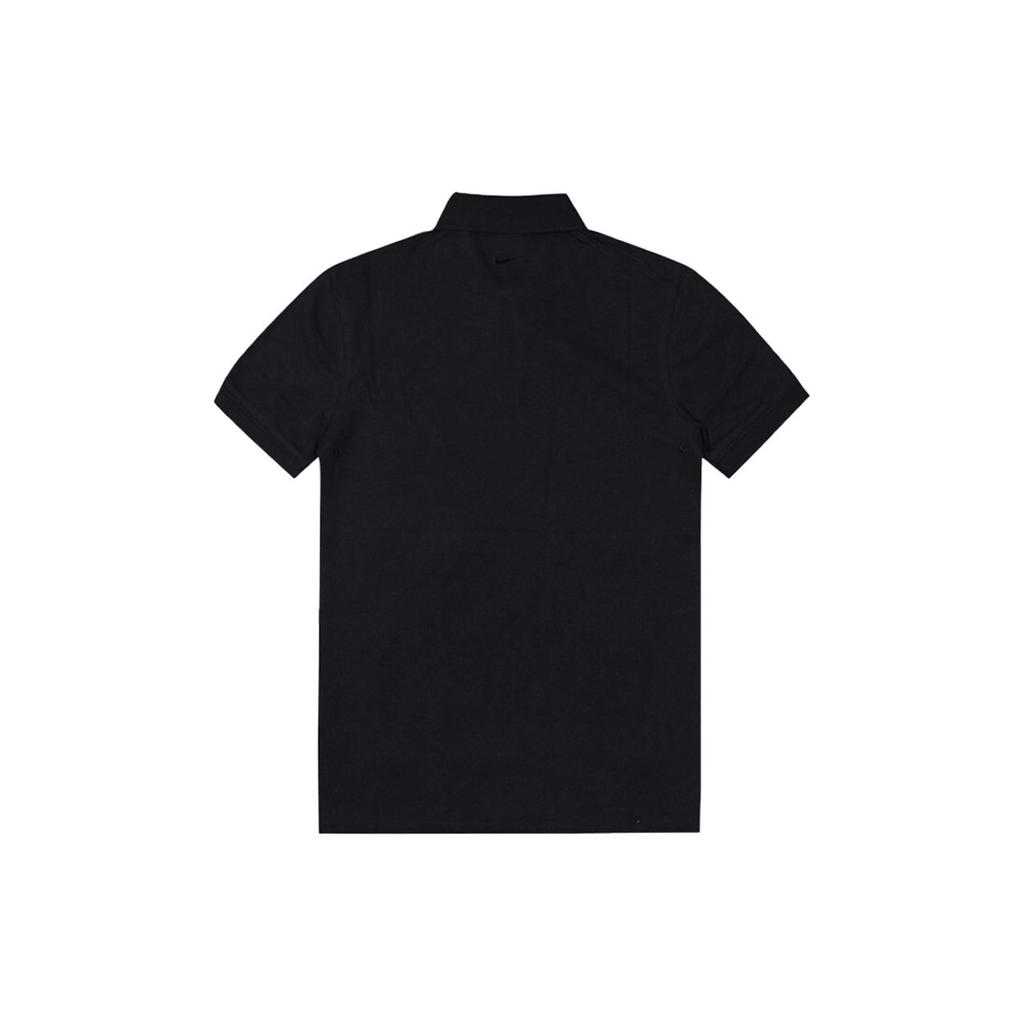 Nike Polo Shirts Men's Black Polo Collar Moderate Straight Fit DB3296-010