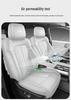 Equation Leopard Titanium 3 Breathable Four Seasons Suede Seat Cover - Universal Full Coverage Cushion
