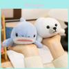 Ocean Series Plush Whale Toy With Soft Short Pile For Kid Ocean Themed Decor