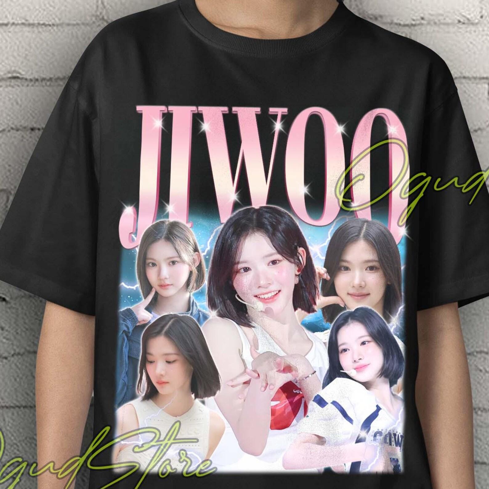 Jiwoo Kpop Idol Meme Shirt: Funny Unisex Tee M