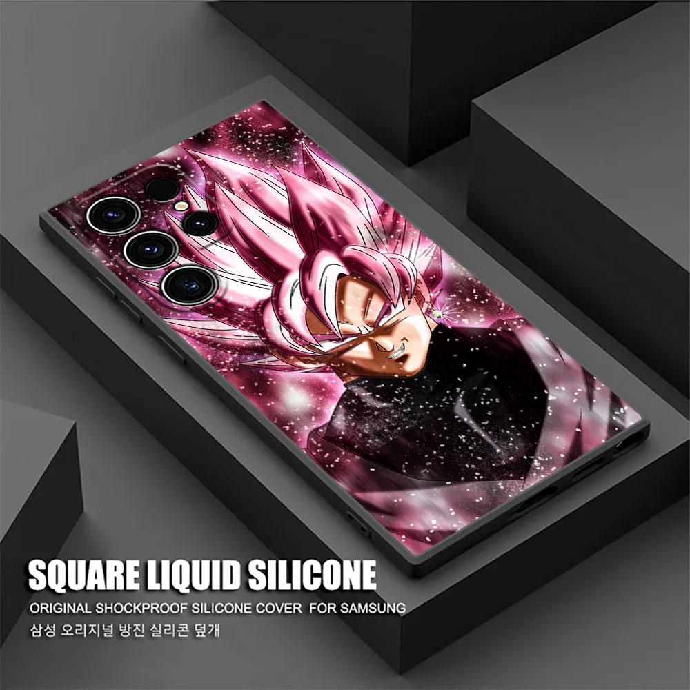 Goku Vegeta Super Saiyans Anime Phone Case For Samsung Galaxy S25 S24 S23 S20 S21 FE S26 S22 Ultra 5G S26 Plus S25FE Soft Cover