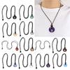 Natural Crystal Agate Aesthetic Necklace Fashion Simple Clavicle Chain Women