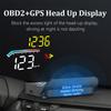M17 HUD Head Up Display Auto OBD2 GPS Dual System Projector for Car Glass Security Water Temp Alarm Electronic Accessories