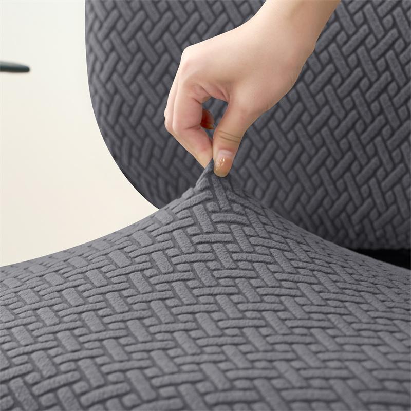 2Pcs/Set Jacquard Office Chair Cover Elastic Anti-Dirty Gaming Chair Slipcover Computer Chairs Seat Cover For Study Play Room
