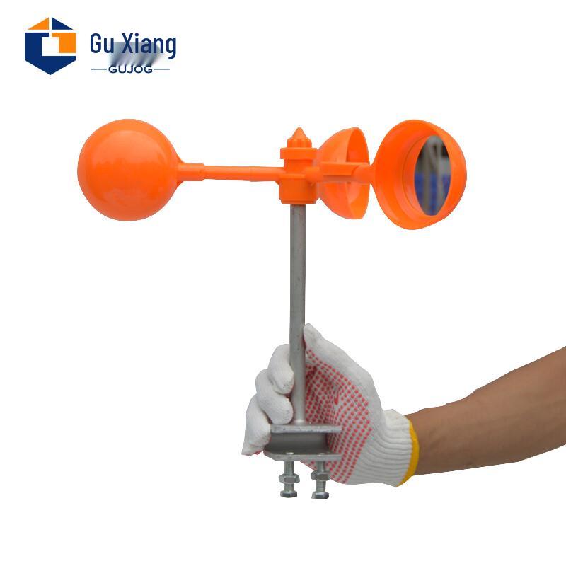 Wind-Powered Flashing Bird Repeller for Power Lines