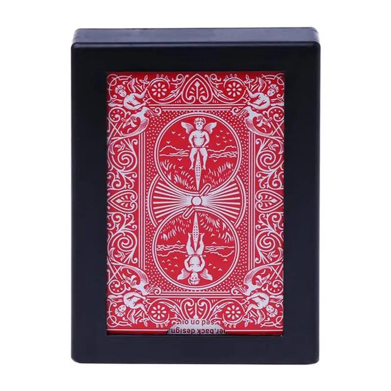 

Poker Card Magic Disappearing Vanishing Deck Cards Magic Toy Vanishing Card Case Close Up Magic Trick Box Gift For Kids Adult