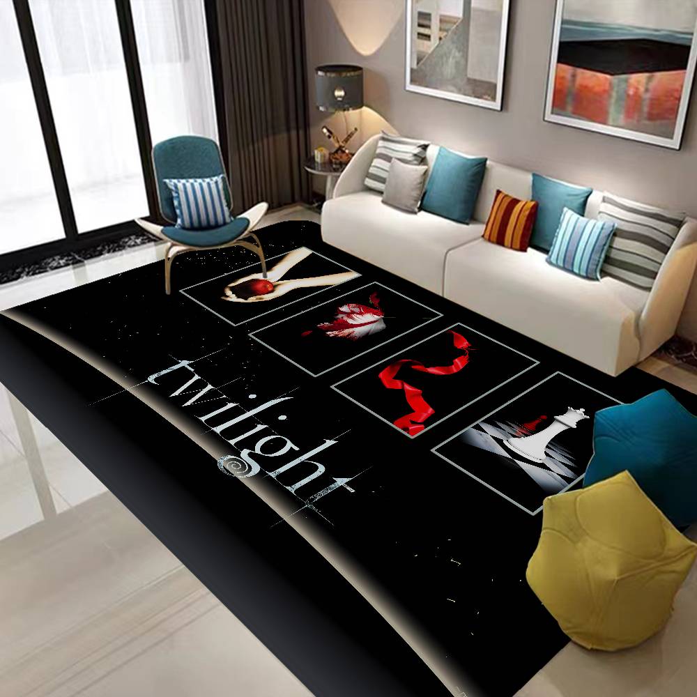 Vampir Fantasy Film T-Twilight Fußmatte Günstiger Rutschfest Modern Wohnzimmer Balkon Bedruckte Nachttischmatten