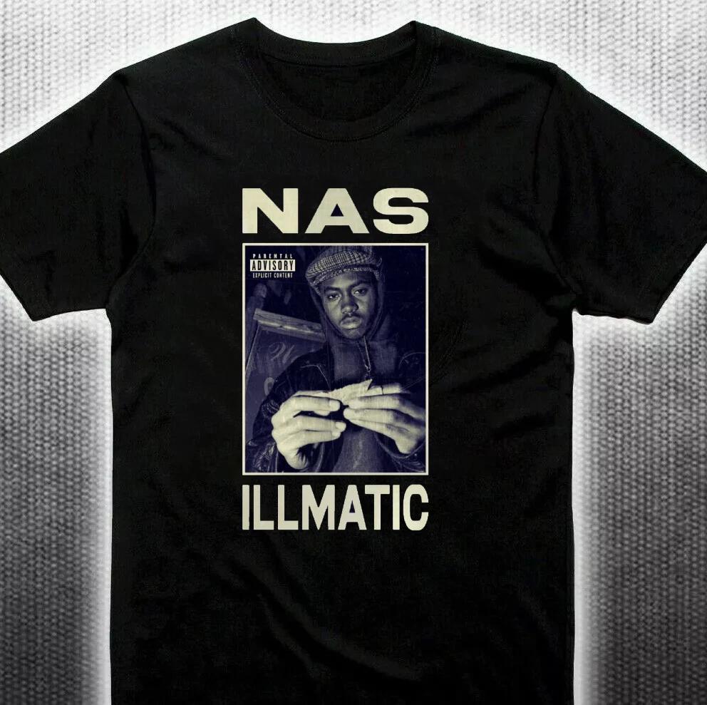 Nas illmatic Black Shirt Full size S-5XL Unisex HL217 XS