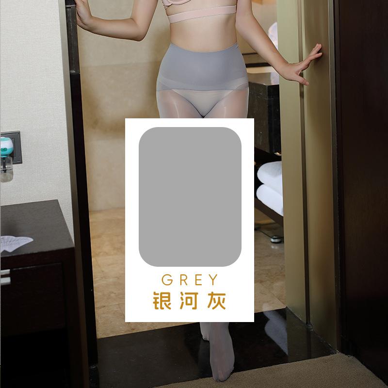 Horse Oil Black Stockings High Waist Oily Sexy Bare Leg Artifact Pantyhose Peach Buttocks Seamless Gear Anti-hook Silk