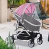 Safe Baby Crib Netting Mosquito Net Baby Pushchair Anti-bug Netting Infant Protection Mesh Stroller Accessories Stroller Net