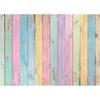 BELECO 7x5ft Fabric Colorful Wood Backdrop Easter Pastel Wood Rustic Wooden Texture Background Baby Kids Birthday Baby Shower Party Decorations