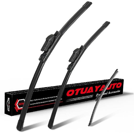 OTUAYAUTO 22"+22" Windshield Wiper Blades Replacement for Chevrolet Silverado 1500 2500 3500 1999-2006 2019-2024 Front Window Wiper Fit Factory