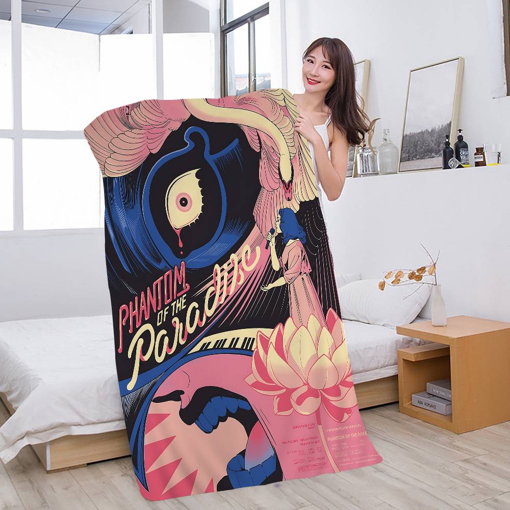 

Classic Movie Phantom of the Paradise Big Microfiber Beach Towels Quick Dry Towel Sand Beach Towels Pool Towel for Travel Swim W30*H60(CM)