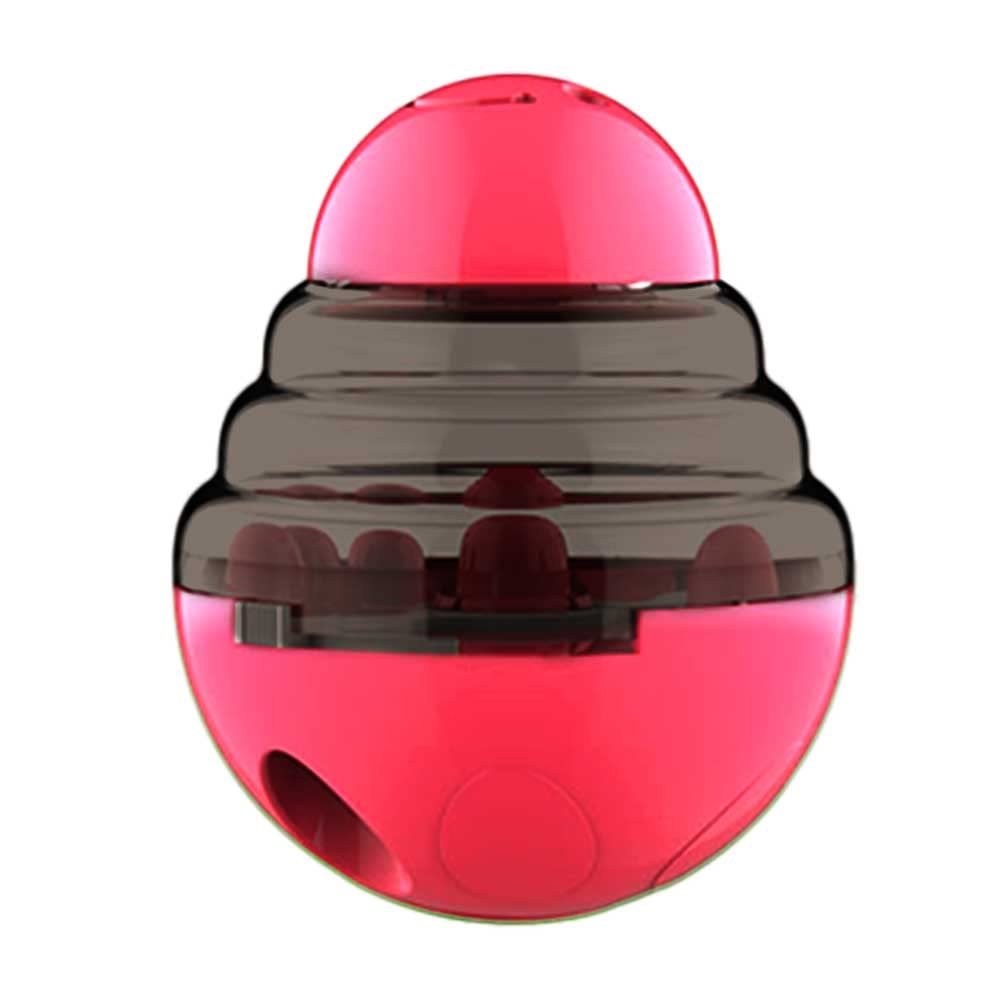 

MILASIC Корм для собак Образовательный Питомец Предотвращает Поедание Лакомства Образовательный Стресс Отсутствие Носа Кошка Корм для питомца Подставки Полностью Миска, Игрушка, Игрушка, Медленно, Мяч, розовый