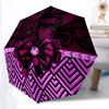 1pc Lace Bow Automatic Cute Umbrella 8-Bone Design Compact Gear for Outdoor Travel, Perfect Holiday Gift Yy251230008