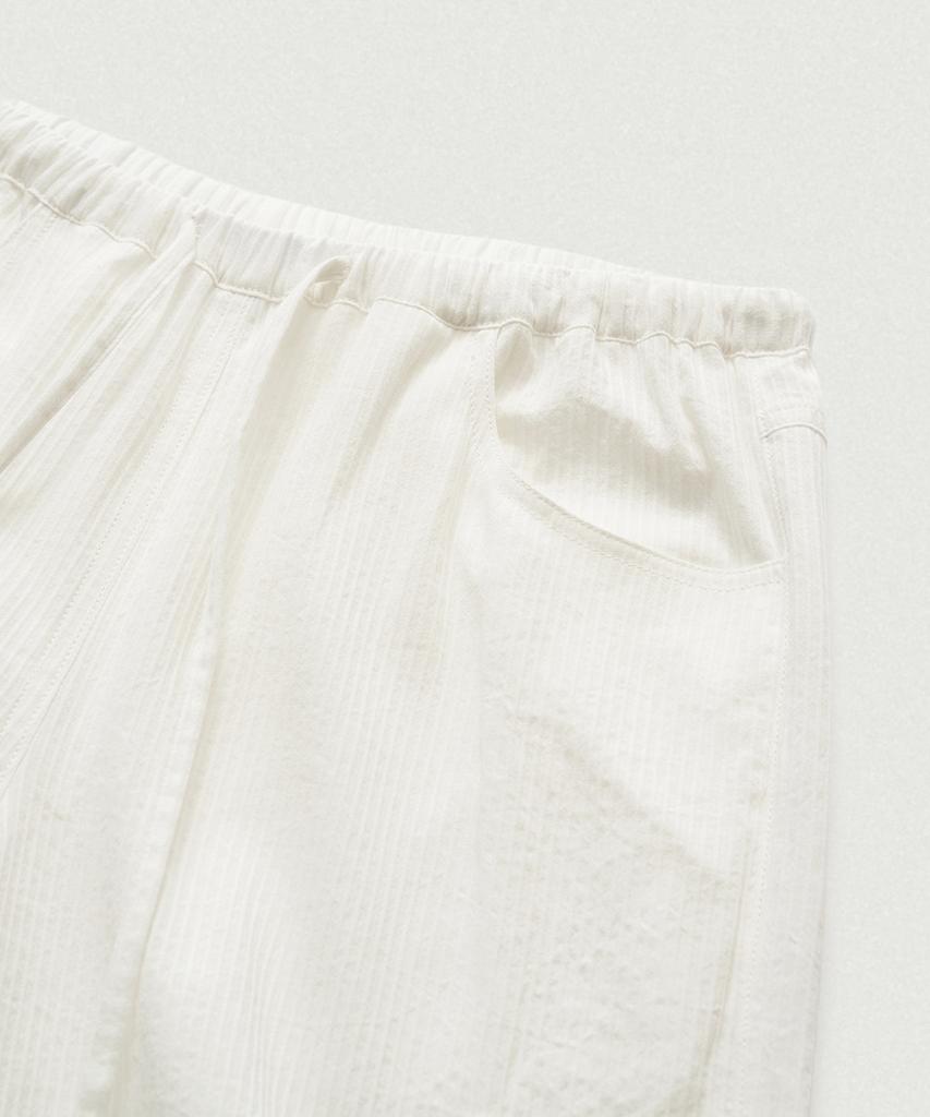 Deobanes Dana Light Drawstring Cargo Pants_Ivory