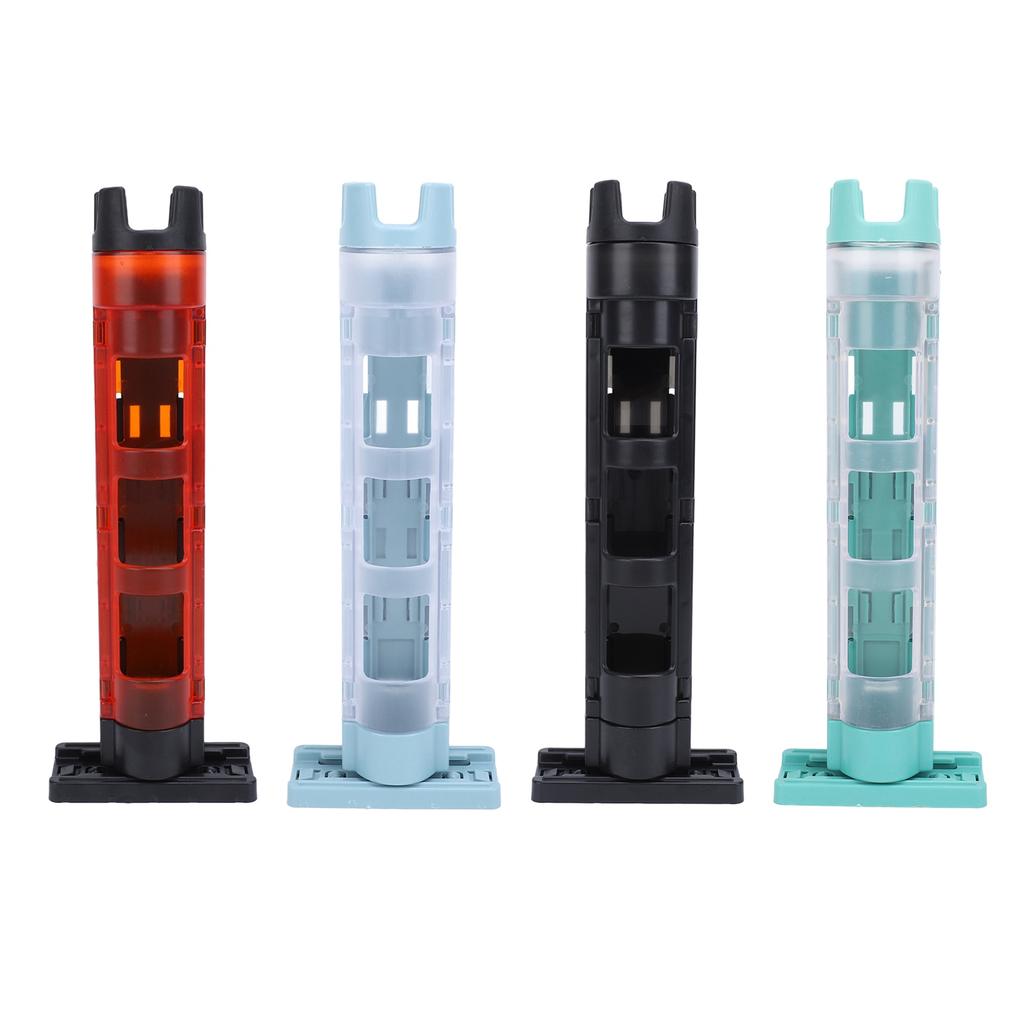 Fishing Rod Holder Detachable Portable Plastic Fishing Pole Floor Stand with Filter Hole Lure Fishin
