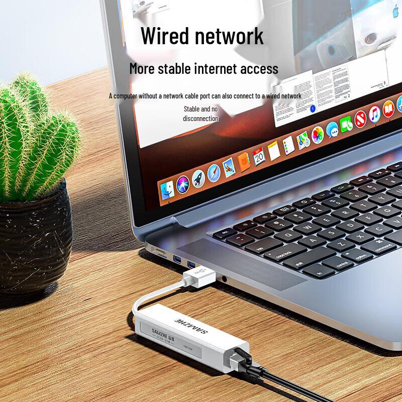 Saintholly USB 3.0 Gigabit Ethernet Адаптер-Хаб