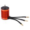 RC Brushless Motor F540 4370KV Waterproof Inner Rotation 4 Pole 12 Slot Sensorless Brushless Motor for 1/10 Brushless Car