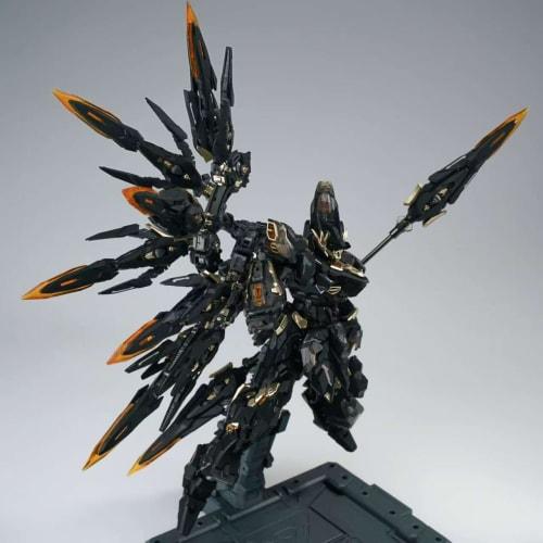 ToyBase Banshojuhen Vientiane Fusion 1/100 Tenkei Black Ver. Full Set with Alloys, Movable Armored Mecha Robot Assembly Plastic Model