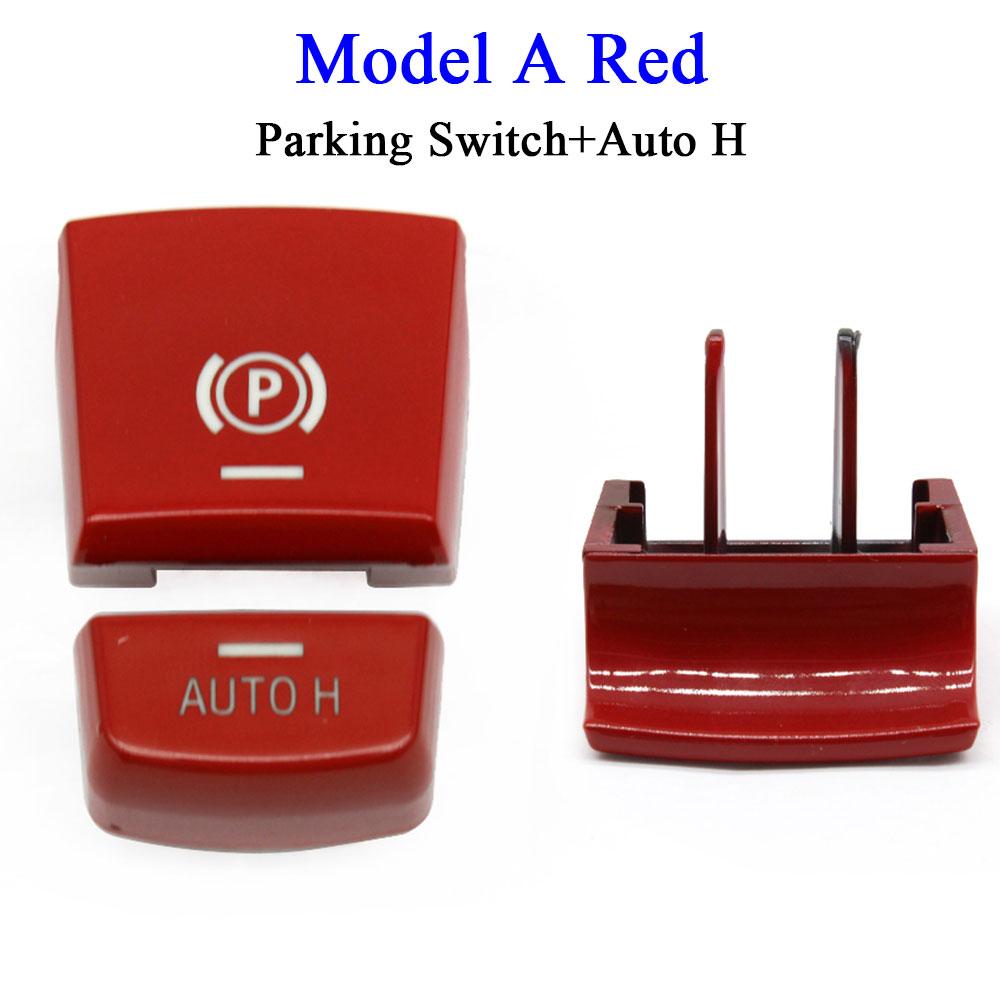 Electronic Parking Brake Switch Handbrake Cover Auto H Button For BMW 5 7 X3 X4 X5 X6 F Series F01 F02 F10 F18 F12 F15 F16