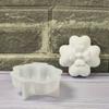 Wiederverwendbare Lebensmittelqualität Silikon Blume Form Form DIY Zement Gips Harze Handwerk Dekorative Wohnaccessoires Ornament