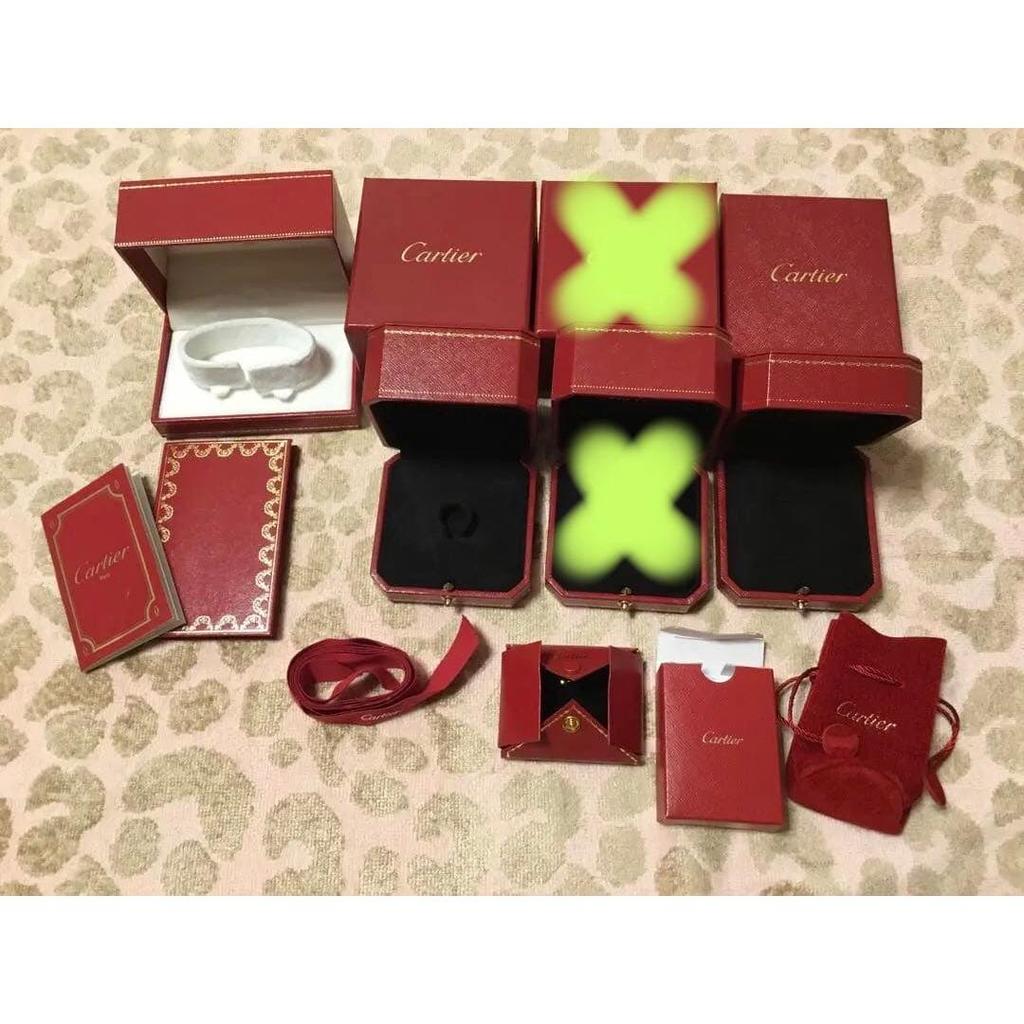 Used Cartier Cartier Empty Box for Ring with Outer Box 2 Watch Pendant Top