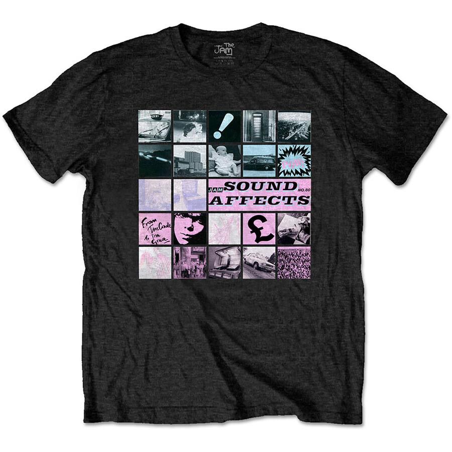 The Jam - Sound Affects - Black t-shirt Unisex T-Shirt M