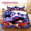 Dragon Ball Character Bedding Set, Classic Anime Art Bedroom Decoration, Exclusive Collector Gift.chl