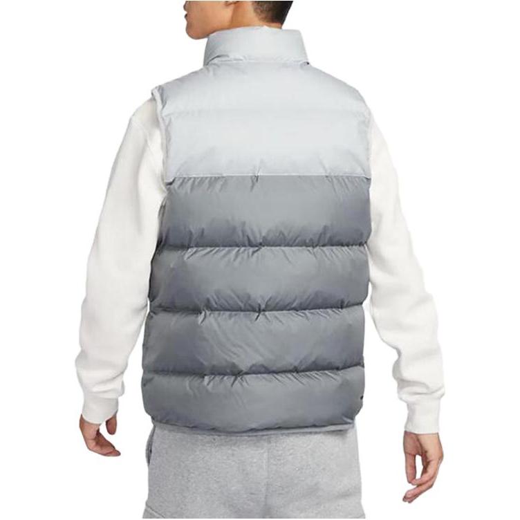 New Nike Down Vest Men's Gray FB8184-077