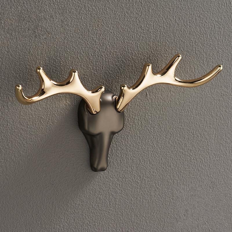 Tuqiu Robe Hooks Towel Hanger Hooks For Clothes Coat Hat Bag Hooks Wall Mount Brass Bathroom Accessories Door Towel Hook Holder