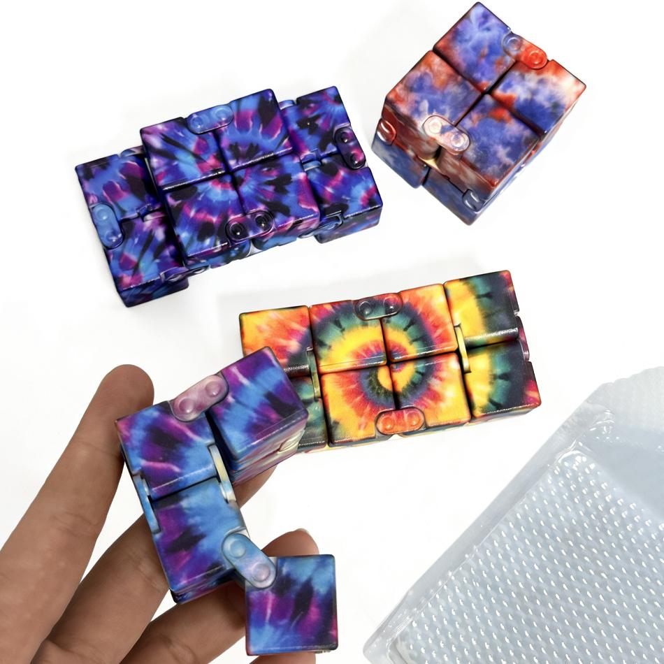 Latest Fidget Toy Autism Anti Stress Relief Infinity Cube Magic Cube Office Flip Cubic Puzzle Stop Stress Reliever Autism Toy