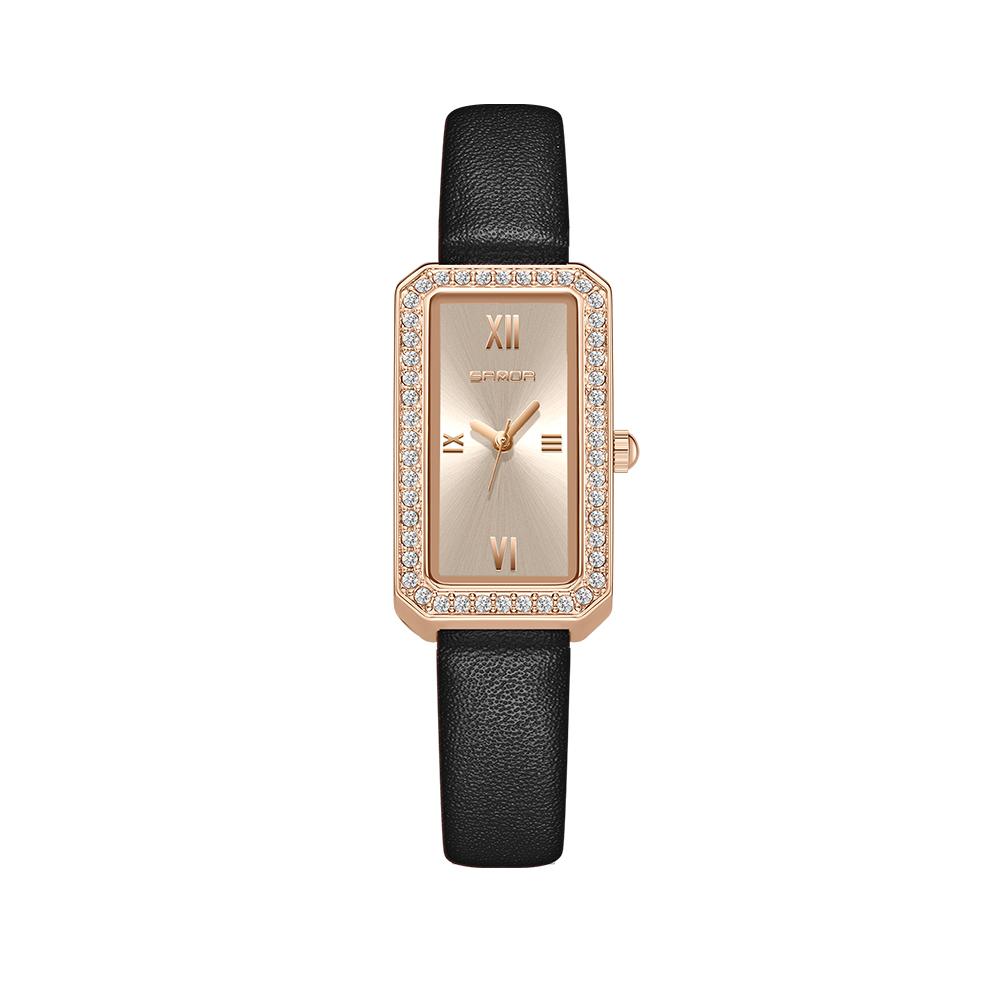 Luxury Fashion Women Quartz Watch Green Dial Student Ladies Diamond Watches for Woman Waterproof Wristwatches Reloj Mujer