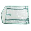 Växthusersättningsskydd Transparent PVC 69x49x92cm Mini Växtskydd för 2 Våningshyllor