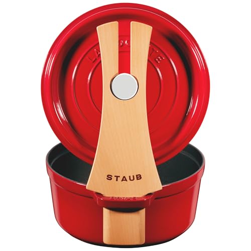 STAUB "Holzdeckelhalter" Deckelständer [Offizielles japanisches Produkt] Holzdeckelhalter 40501-124