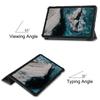 Case for Nokia T20 Tablet Case Trifold Magnetic PU Leather Hard Stand Smart Cover for Coque Nokia T20 10.4 Inch Case Cover