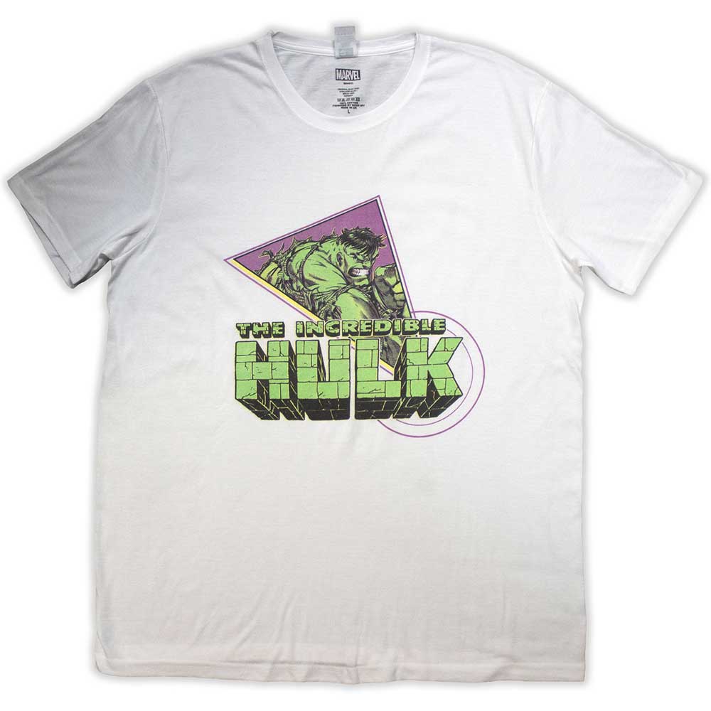 Marvel Hulk 'Triangle' (White) T-Shirt