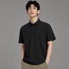SAUCONY Solid Color Pullover Polo Shirt Men Tops SA2269SP42L-BK001
