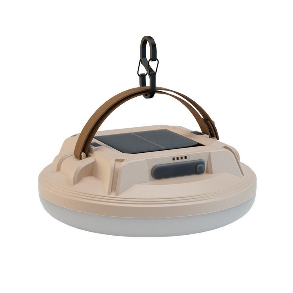 Hanging Hook Solar LED Camping Light Rechargeable Battery Working Repair Lamp  Tent Use