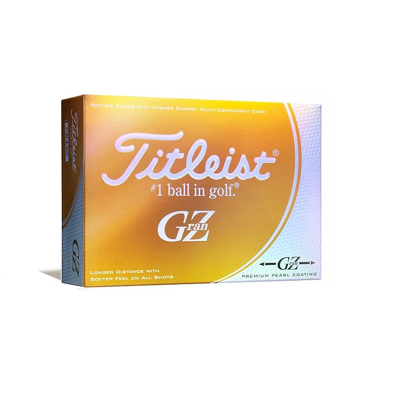 

TITLEIST golf ball GRANZ 1ZGPJ 1 dozen (12 pieces) premium gold pearl